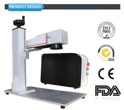 Cnmanlaser Metal Phone Case Cabinet Type Fiber Laser Marking Machine Engraving Machine Cardboard
