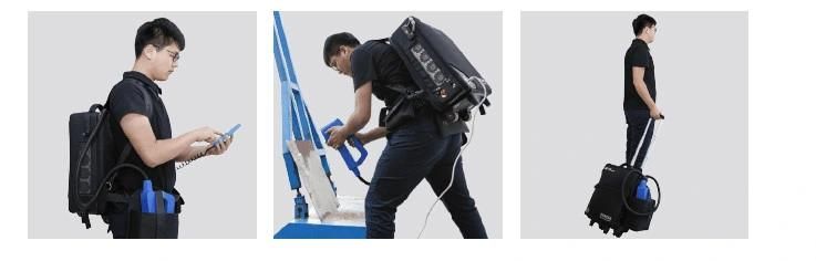 Backpack Laser Cleaning Machine for Rust, Oil, Grease, Dust, Oxidized Surface Cleaning & Removal