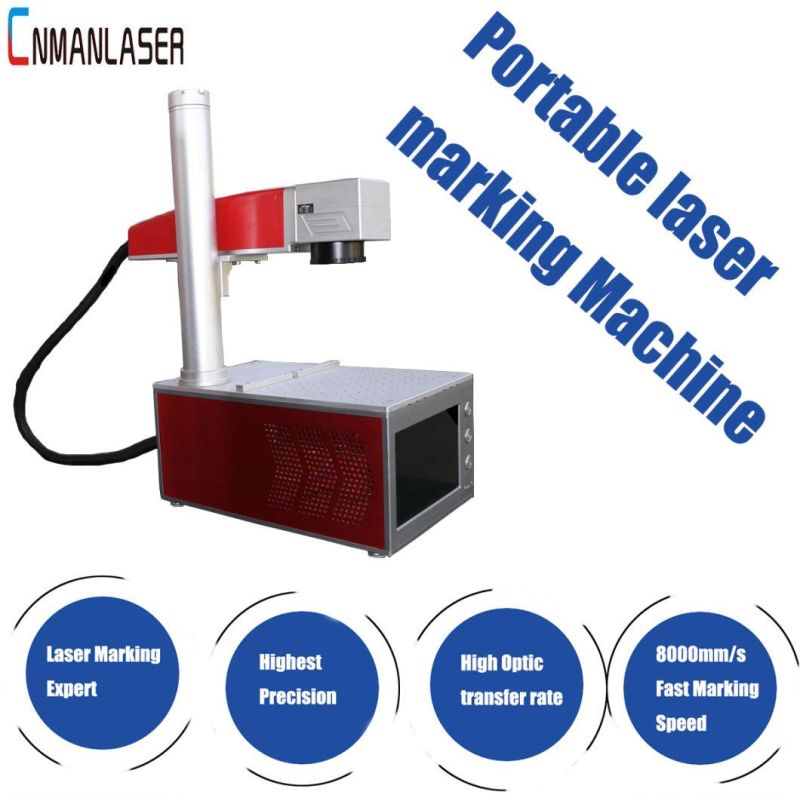 50W Metal Seal/Metallic Stamp Marking Fiber Laser Machine Mark Metallic Signet Machine Price