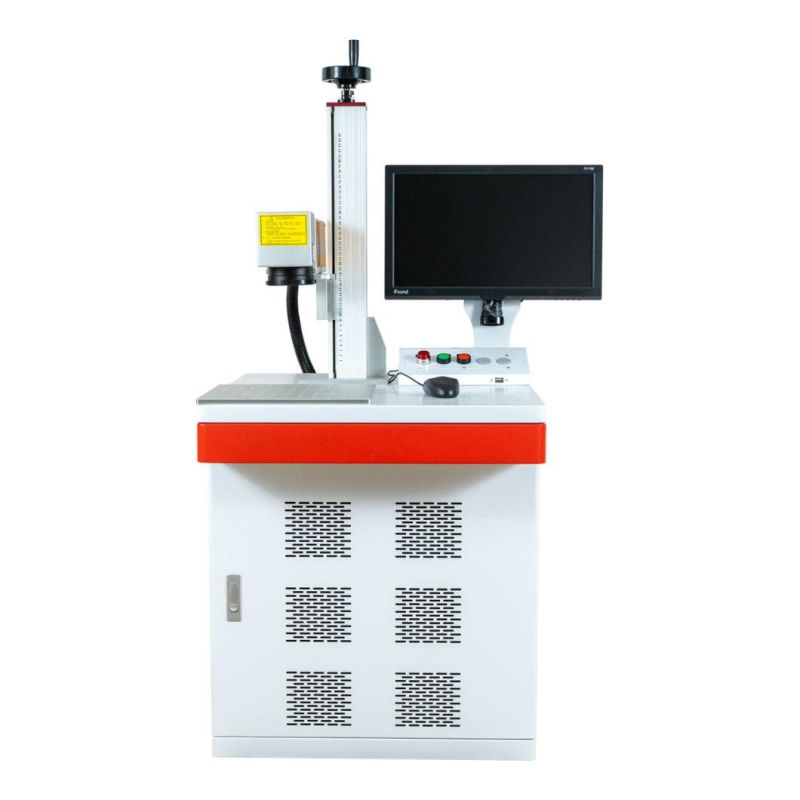 30W Optical Fiber Laser Code Spraying Machine Metal Material Deep Carving Machine