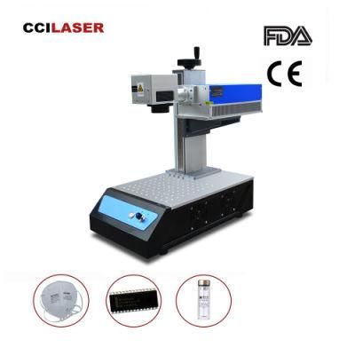 Flying UV Laser Engraver Engraving Machine 5W 10W for Drink Bottle/Plastic Bottle / Glass Bottle Packing