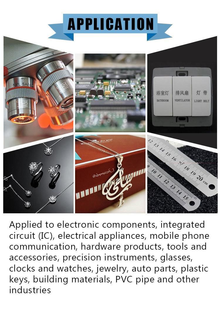 3D Logo Printing Fiber Marking /Cutter/Engraving Machine for Metal/Plastic/Laser Engraver Metal Laser Cutting Machine