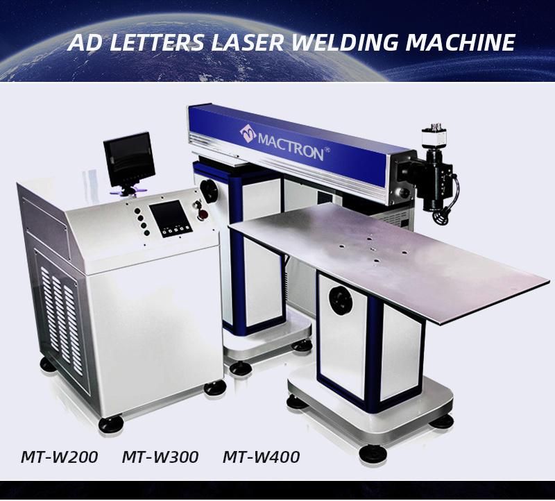 CNC Laser Welder Channel Letter Ads Sign Laser Welding Machine in German