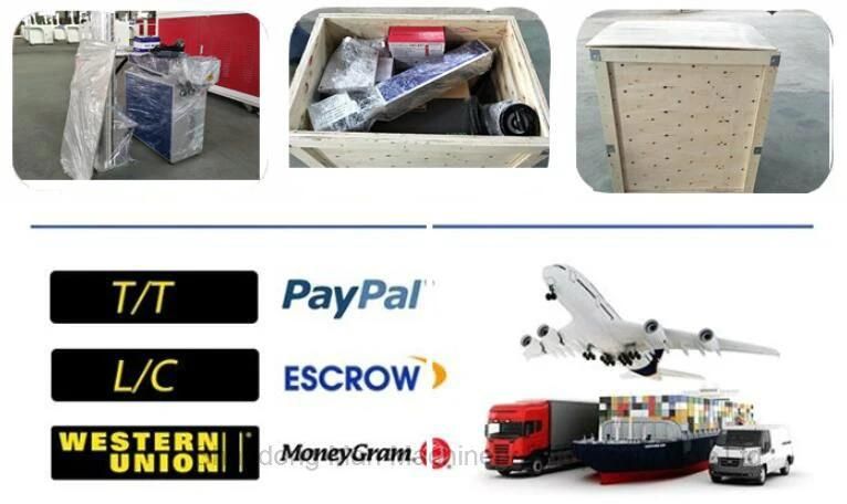 Portable Fiber Laser Marking Machine with Ezcad Software Raycus Sources