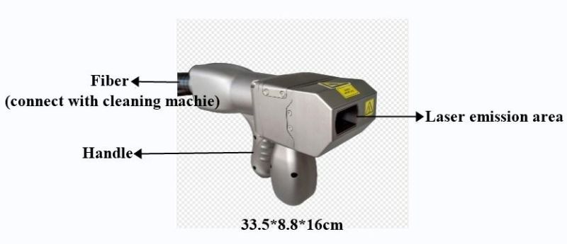 Continuous Fiber Laser Cleaning Machine for Removing Rust