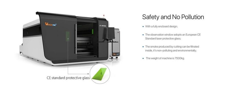 2kw 5kw Iron Fiber Laser Cutter Price for Sheet Metal Plate