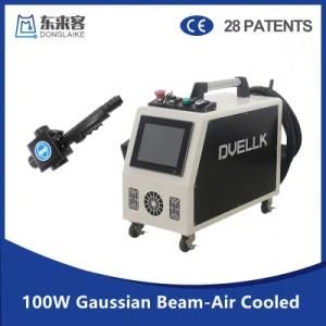 Factory Price Portable Manual 100W 1000W Laser Cleaning Machine for Aluminum Alloy Battery Pack Metal Rust Removal