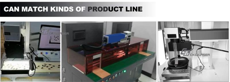 Vision Location Automatically Position Laser Engraving Machine for Button Cover Plastic Box Ean Qr Bar Code
