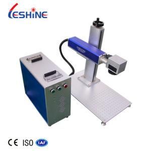 Cheap Portable Metal Tube Fiber Laser Marking Machine 20W 30W 50W Qr Code Laser Engraving Machine for Gold Ring Jewelry Bracelet