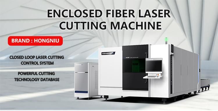 CNC Fiber Laser Cutting Machine 10000W Raycus Laser Metal Cutter
