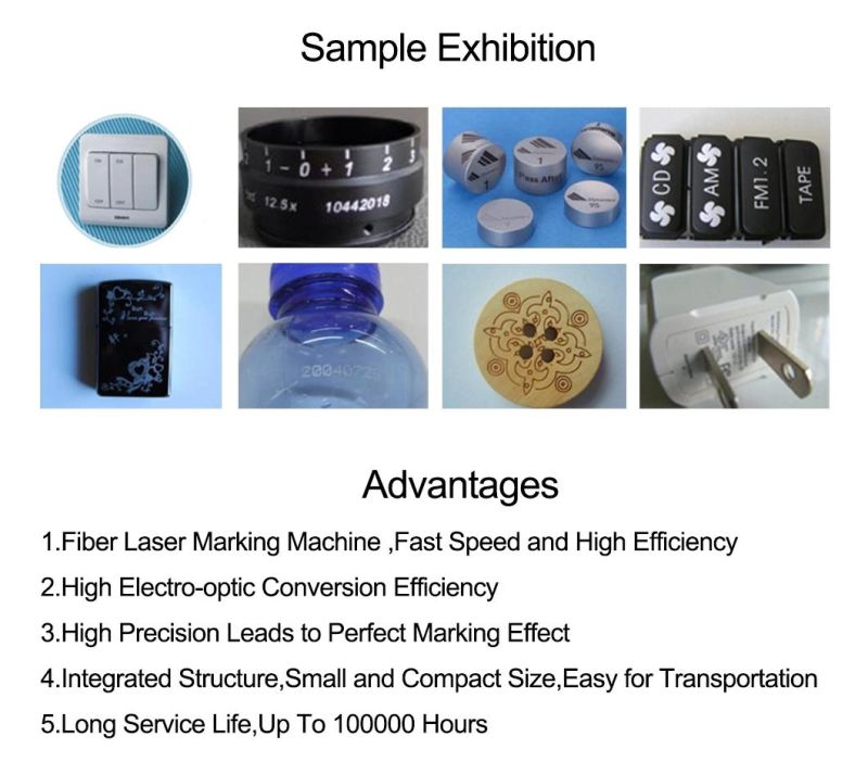 Metal Fiber Laser Marking Machine Light Marker Product