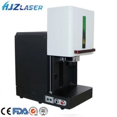 Full Closed Cover 30W 50W Metal Laser Engraving Machine Price
