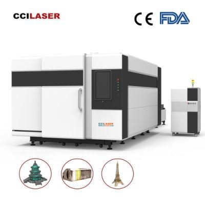 Maquina Corte Laser 2000W Laser Cutter Jinan Cci with 24-36 Months Quality Warranty