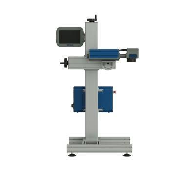 New Design Automatic Laser Marker 20W /30W /50W Fiber Laser Flying Marking Machine Raycus Laser Source
