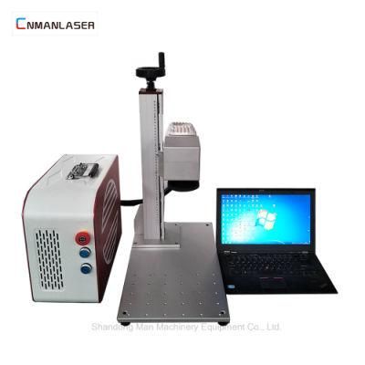 20W Fiber Laser Marking Machine Price with Aluminum Work Table