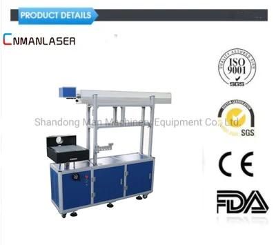 100W CO2 Glass Tube Laser Marking Machine for Board Leather Non-Metallic