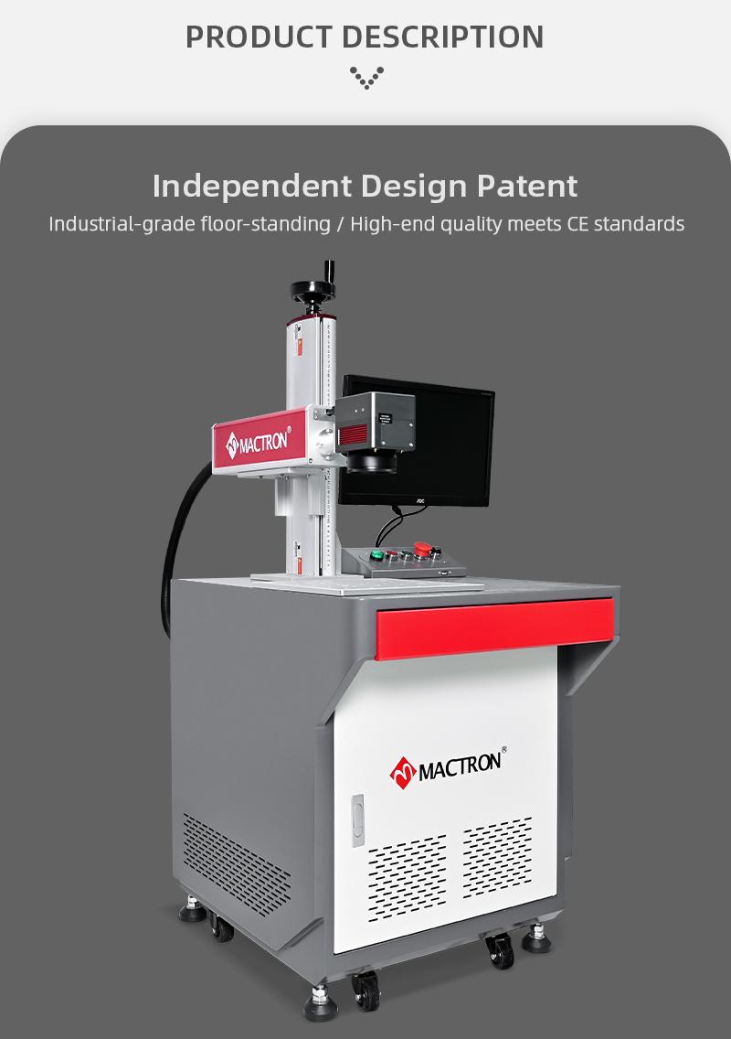 Stainless Steel Aluminum Laser Engraving Machine Fiber Laser Marking Machine