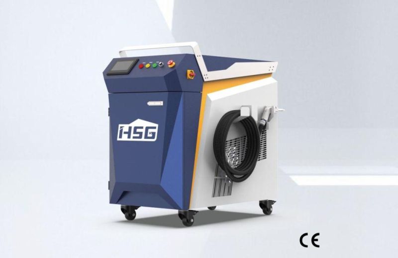 1000-2000W Small-Size Handheld Laser Welding Machine for Mild Steel, Stainless Steel, Aluminum Products and Galvanized Sheet