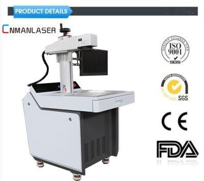 50W Fiber Laser Marking Machine for Code/ Logo / Date /Numbers /Metal /Pen