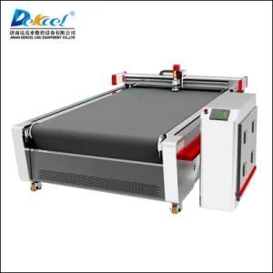 Factory Price Oscillating Knife Faltbed Cutting Plotter Machine for Cardboard Leather Fabric