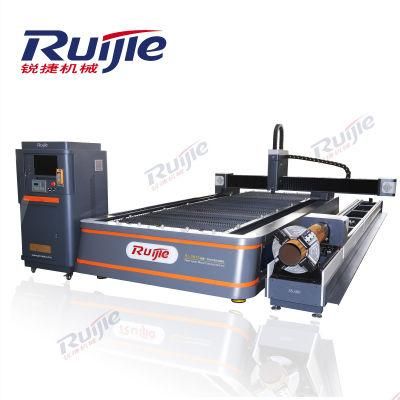 1500W 2000W 3000W CNC Fiber Metal Pipe Laser Cutting Engraving Machine