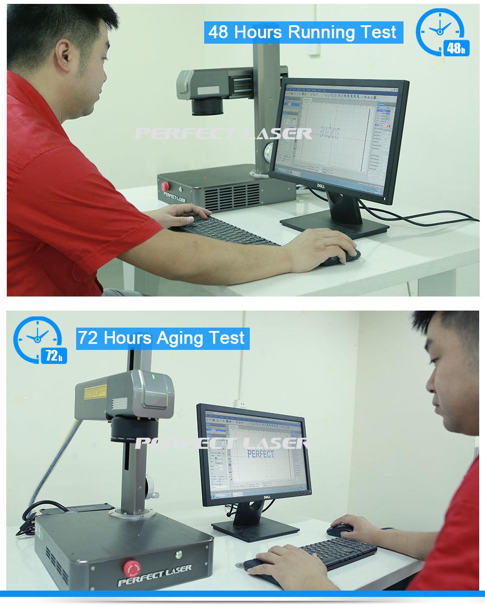 Portable Mini Fiber Laser Marking Machine for Metal Hard Plastics
