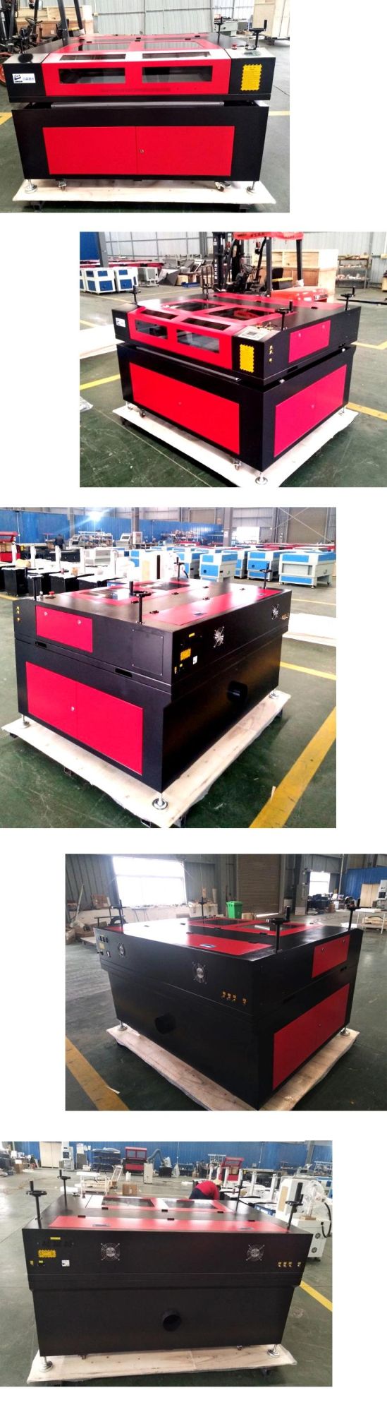 1610 Motorized Laser Carving Machine with Downwards Structure for Stone Granite Marble