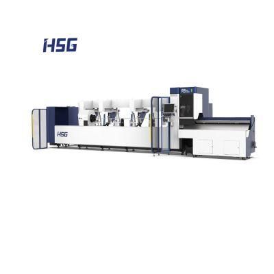 Metal Aluminum Ms Ss Carbon/ Mild /Stainless Steel Rectangular Square Round CNC Fiber Tube Pipe Laser Cutting Machine