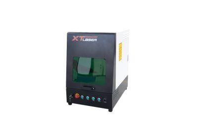 Enclosed Fiber Laser Marking Machine with Metal Like Stainless Steel etc,