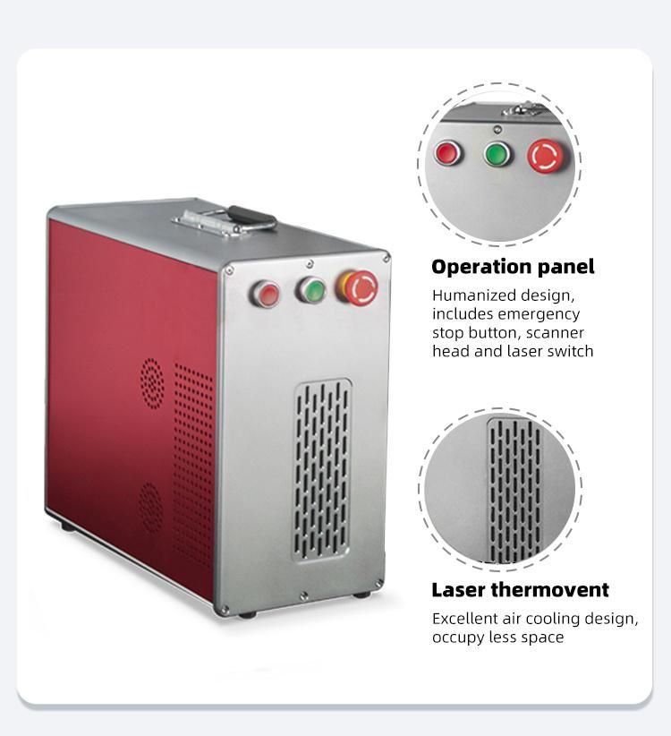 2021 Newest High Effective Portable Mini Fiber Laser Marking Machine for Sale