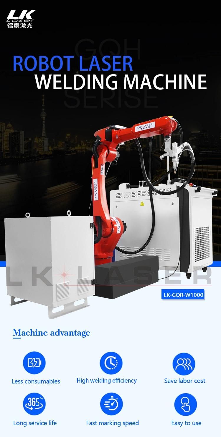 Robot Laser Welding Machine Handheld Automatic Metal Laser Welder Robot Welding Machine Price