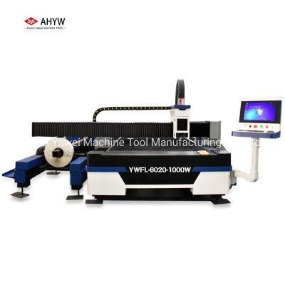 CNC Steel Pipe and Plate Fiber Laser Cutting Machine 6020