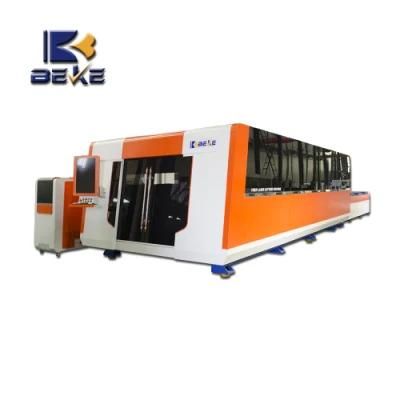 Beke Closed Type CNC Metal Plate Fiber Laser Cutting Machine Factory Outlet