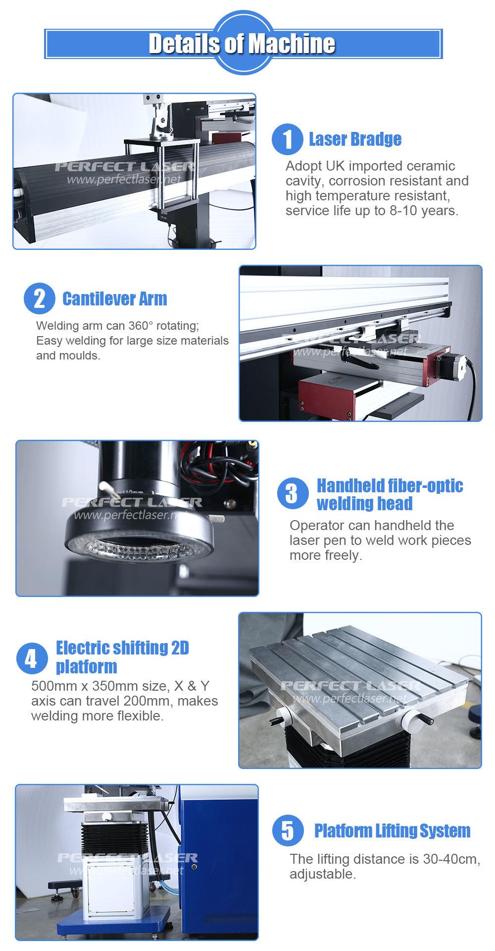 Suspension Arm Type Laser Welding Machine for Mould Die Repair