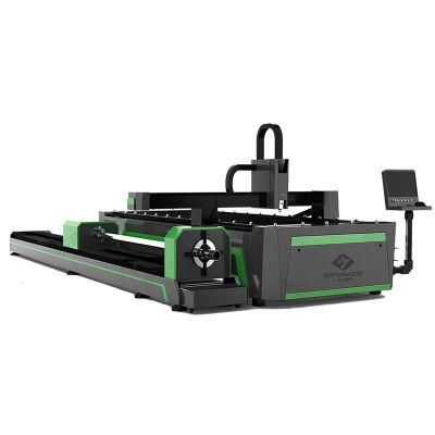 3015 Metal Laser Head 1kw Laser Cutting Machine with Rotary Device for Pipe Metal Cutting Metal Plate Engraving