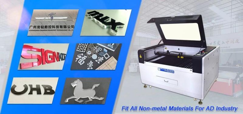 Laser Cutter 1300*900mm Non Metal Cutting Machine for Advertising