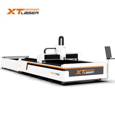 1000W 2000W 3000W Xtlaser Fiber Laser Cutting Machine with Exchange Table