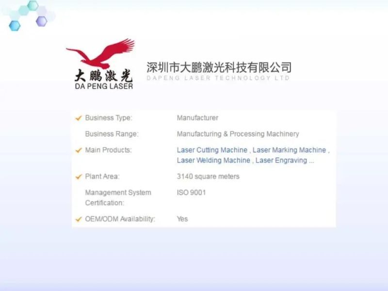 1000W Fiber Laser Cutter with 3years Warranty
