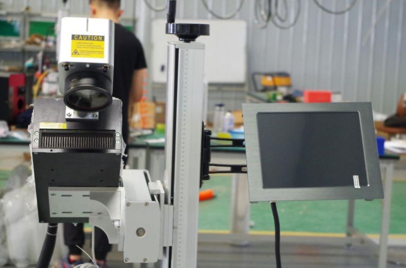 Online Flying Fiber/UV/CO2 Portable 3W 5W 10W CNC Laser Marker Marking Printer Printing Equipment Machine for Wood Metal Plastic