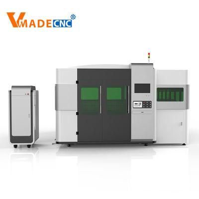 3kw CNC Fiber Laser Cutting Machine for 12mm Iron Aluminum Steel Cutting for 6025gh