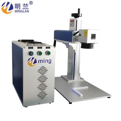 20W/30W/60W/100W Fiber/CO2/UV Laser Marking Machine for Metal/Plastic/Wood