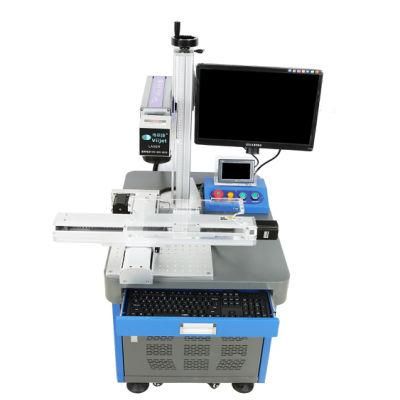 Intelligent Laser Engraving/Marking Machine Fiber Laser Printer/Machine for Button Battery