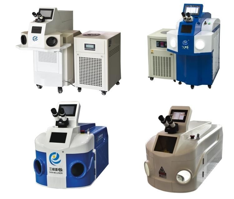 Gold Portable Jewelry Silvery Laser Spot YAG Laser Welder