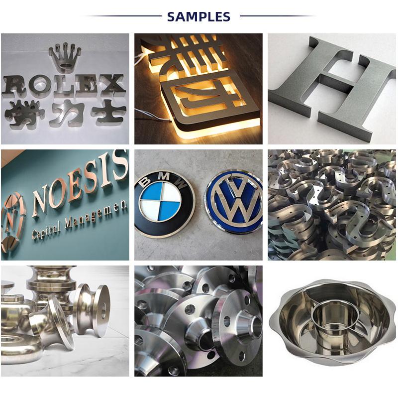 Advertising Letters Laser Welding Machine with Galvanized Sheet