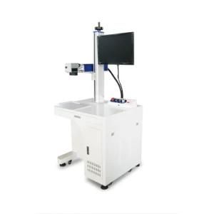 30W Fiber Laser Marking Machine Metal Sign Engraving Plotter Desktop Small CO2 Laser Engraving Machine