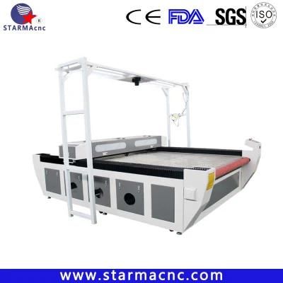 Fast Speed CCD Fabric Laser Cutting Machine 1625 1325 1612 1618 1630 Auto Feeding