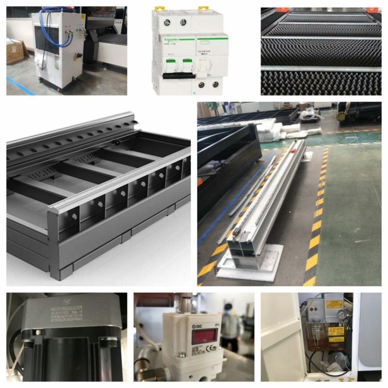 Ipg Ss 1000W 1500 Watt 2000W 3000W 1325 3015 Size Thick Fiber Laser Cutting Machine
