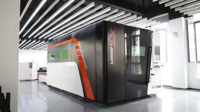 4/6/8kw Enclosed Good Quality But Cheaper Fiber Laser Cutting Machine for Stainless and Carbon Steel