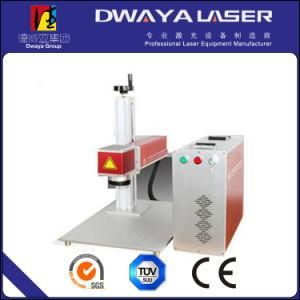 3D Mini Fiber Laser Marking Machine on iPhone 6/ T-Shirt/ Shot Glasses/ LED Watch