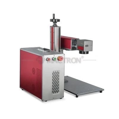 20W Metal Desktop Fiber Laser Marking Machine Raycus Source